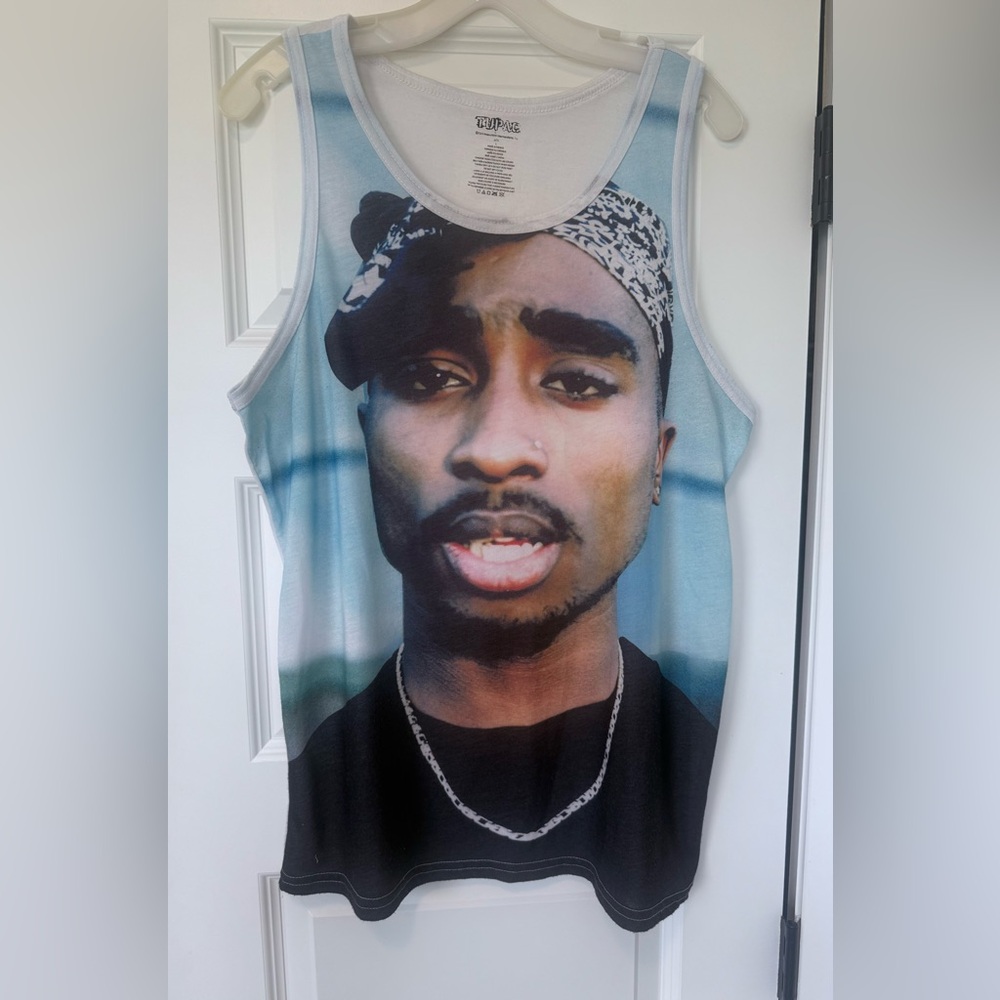 Unisex Graphic Tank Top Tupac